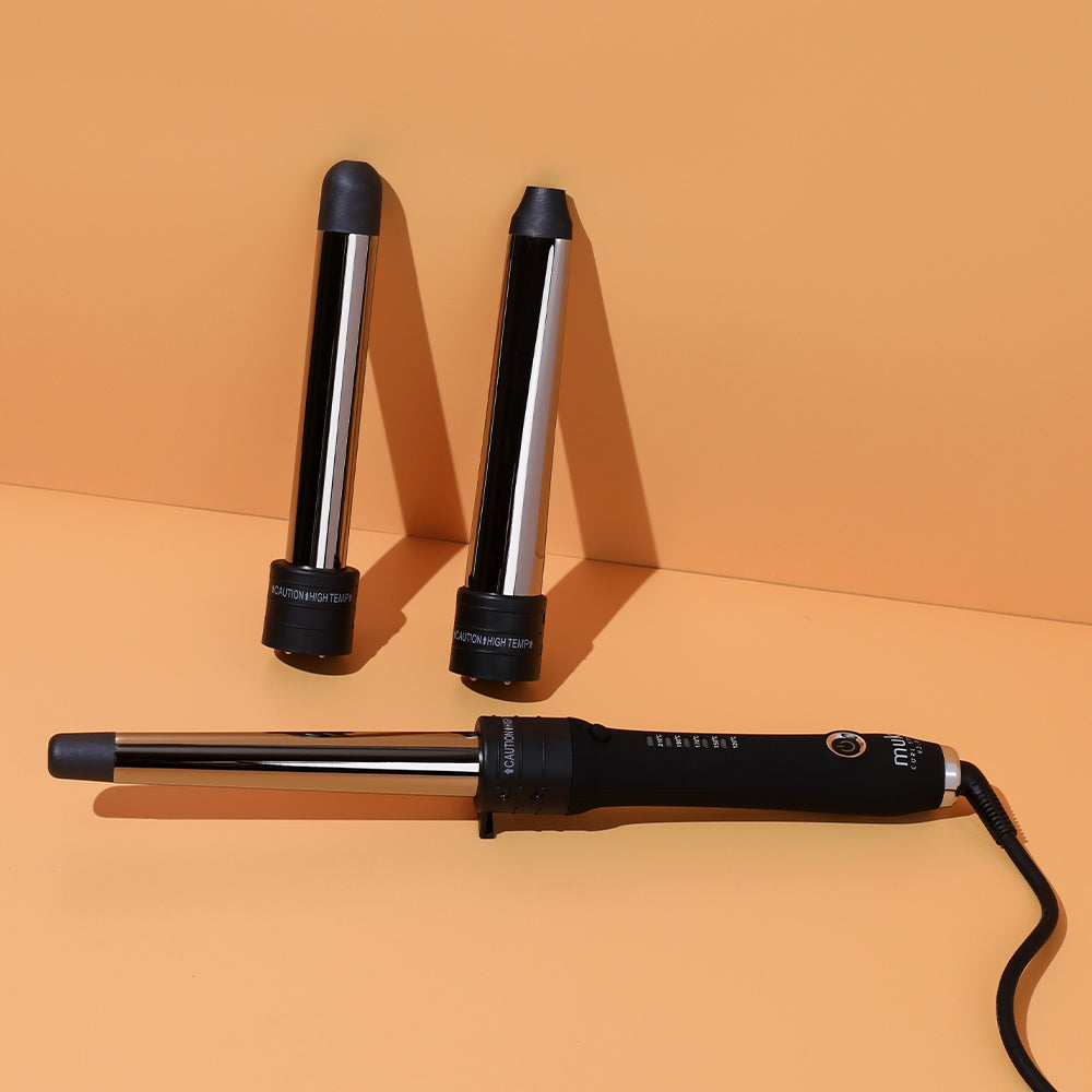 Hair Iron Muk Rose Gold Straightener Titanium Straightener Halo