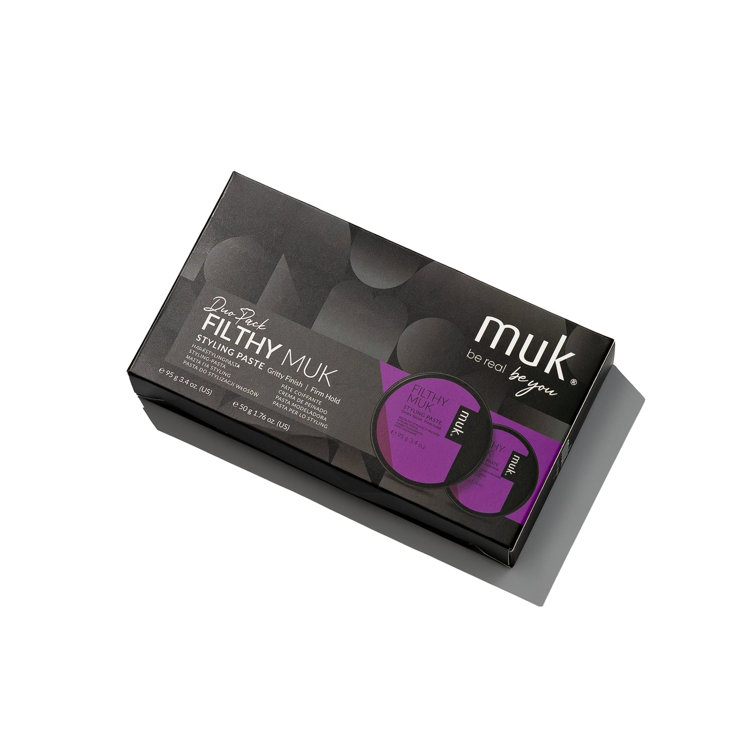 Filthy muk Styling Paste Duo Pack